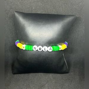 NOLA (Mardi Gras) Heishi Bracelet